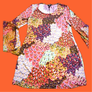 6/$20 Msk bright colored tunic